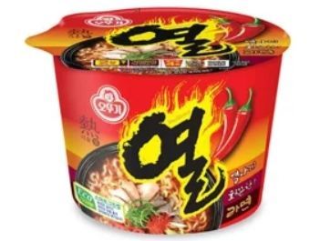 ｵｯﾄｷﾞ 熱ﾗｰﾒﾝｶｯﾌﾟ麺 韓/大 105g