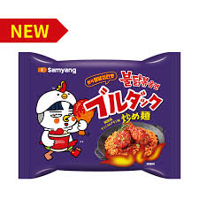 三養 韓国風ﾔﾝﾆｮﾑﾁｷﾝ味 ﾌﾞﾙﾀﾞｯｸ炒め麺 140g