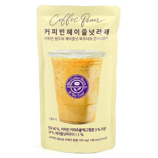 {Coffeebean}　ﾍｰｾﾞﾙﾅｯﾂﾗﾃ230ml