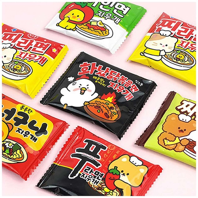 ﾗｰﾒﾝ消しｺﾞﾑ